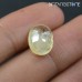 Certified Earth Mined Yellow Sapphire 6.00 Cts Natural Corrundum Ceylon Sri Lanka Bersertifikat